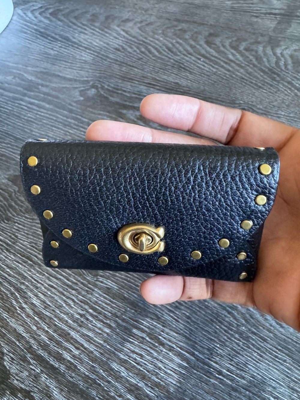 Coach Turnlock Card Case - Picture 6 of 8